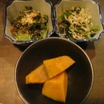 難波かくうち - 小鉢　３品　４００円