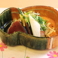 山玄茶 - お造り　（戻り鰹、鯛、蛸、烏賊）　(2014/10)