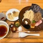 飯田商店 - つけ麺（しょうゆ）わんたん