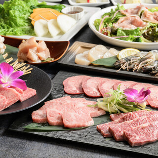 【飲み放題付も】北海道和牛を満喫する多種多様なコース