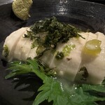 肉処 でべそ - 長芋のわさび漬け