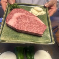 潜龍 - 美味しすぎて、ロ一スステーキをお代わりしました