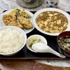 名西飯店 - マーボトーフからあげセット