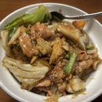 新香飯店 - 肉野菜炒め丼