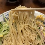 新香飯店 - 冷し中華の麺