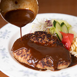 ムビー八戸 - 料理写真:ハンバーグステーキ