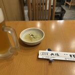 魚河岸 大作  - お通し(冬瓜)