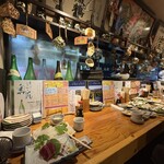 はこだて ふさや - カウンター席の様子