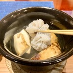 かねき - 松茸、鱧のしゃぶしゃぶ