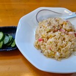 支那そば うみ - 半チャーハン