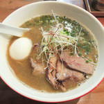 千代橋黄金らーめん ダルマ - いりこらーめん醤油味+特製