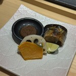 鮨 さくら - 焼き秋刀魚