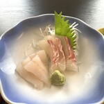 ふじ井 - 刺身2種盛り