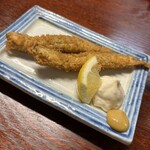食事処 美味小家 - お通しししゃもフライ