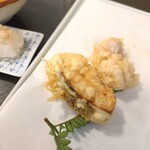 松翁 - かぼちゃの天麩羅