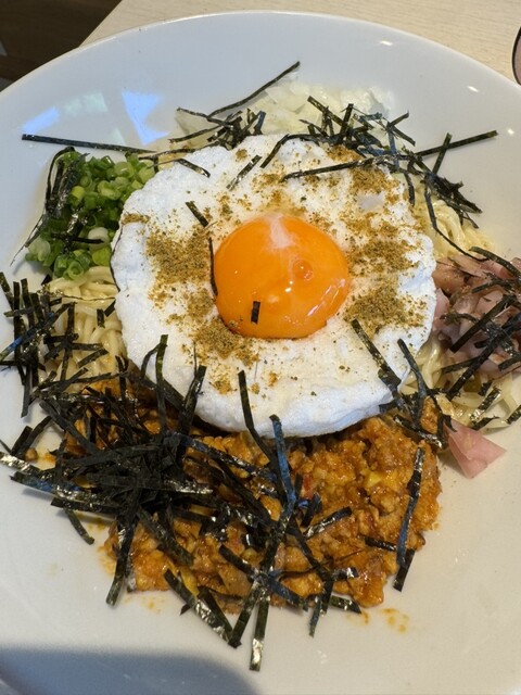 油そば メニュー写真 : 油ソバ専門店 山ト天 東京スクエアガーデン店