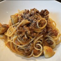 TRATTORIA CREATTA - 2021.07.02（金）　本日の日替りパスタ（ジェノベーゼ）　1100円（税込）