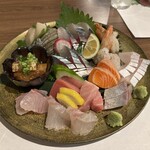 肴鶏魚 Miiima - 本日のお刺身いいとこ盛り(大)
