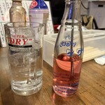 居酒屋 花ぼっくり - おかわり焼酎(なか)400円