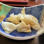 お食事 ほづみ - お漬物