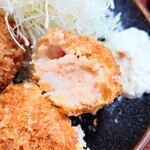 餃子会館 - トロっと滑らかで、コクのあるカニクリーム