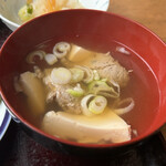 丸清食堂 - つみれ汁