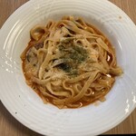 リトファン・イタリアーノ - 料理写真:きまぐれセット（ナスととろ～りチーズのトマトソース）