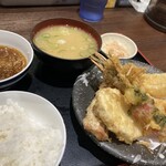 天ぷら大吉 - オットのヘルシー野菜膳