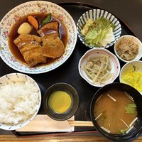 CADET 山田屋 - 豚の角煮定食（1,210円）