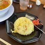 味噌ラーメン 山岡家 - チャーハンアップ