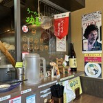 らーめん功喜 - カウンター席