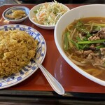台湾料理 洲琳 - 料理写真:ラーメンセット
