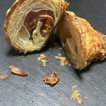 ルスルエルユニック - ハニーマスタードクロワッサン断面