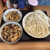 自家製うどん えんや - 料理写真:"肉きのこ汁うどん"930円と"かき揚げ"120円♪