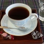 Jikabaisenkohimamesemmontensumairukohi - 本日のブレンドコーヒー♪３８０円一口チョコ付き♡