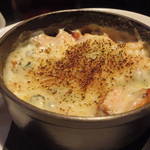 マーサーブランチ - サーモンとホウレンソウのクリーム煮込み