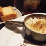 マーサーブランチ - サーモンとホウレンソウのクリーム煮込み