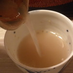 玄蕎麦 野中 - 蕎麦湯は自然体