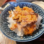 炉端ノいとおかし - ほぐして乗せて