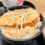 麺場 田所商店 - 焼豚丼ミニ