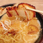 麺場 田所商店 - 北海道味噌　炙りチャーシュー麺