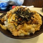 そば処 若松屋 - ちょいメガハーフ丼1500円