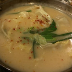 串カツ田中 - 鶏白湯スープ餃子
