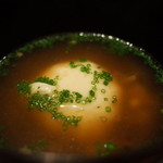 虎白 - スッポンのお椀 炭火で焼いたスッポンの骨・甲羅の出汁 2014.10.2x 