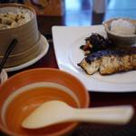 大戸屋 - 沖目鯛の醤油麹漬け炭火焼＆あさりのせいろご飯～☆