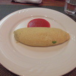 ゴルゴンゾーラのオムレツ