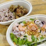 ＲＦ１ - 海の幸のサラダとローストチキン バルサミコ醤油