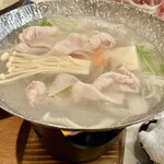 旬味 いやさか - 豚しゃぶしゃぶしゃぶ