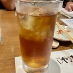 旬味 いやさか - ウーロンハイをいただいた