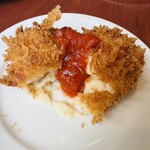 メヒコ - 濃厚クリームにトマトソース